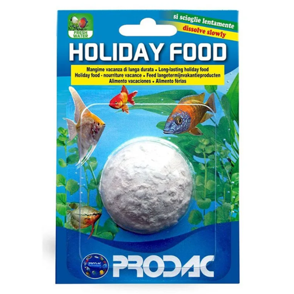 PRODAC RAÇÃO FERIAS HOLIDAY FOOD 20G