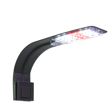 SOMA LUMINARIA LED X5 PRETA 10W LED BRANCO/VERMELHO 220V