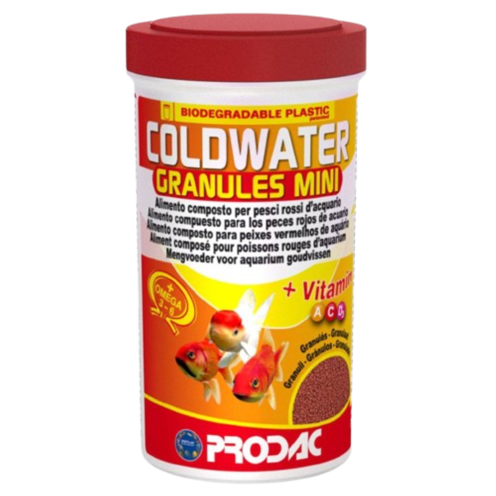 PRODAC RAÇÃO GOLDFISH GRANULES MINI (COLDWATER MINI) 125G