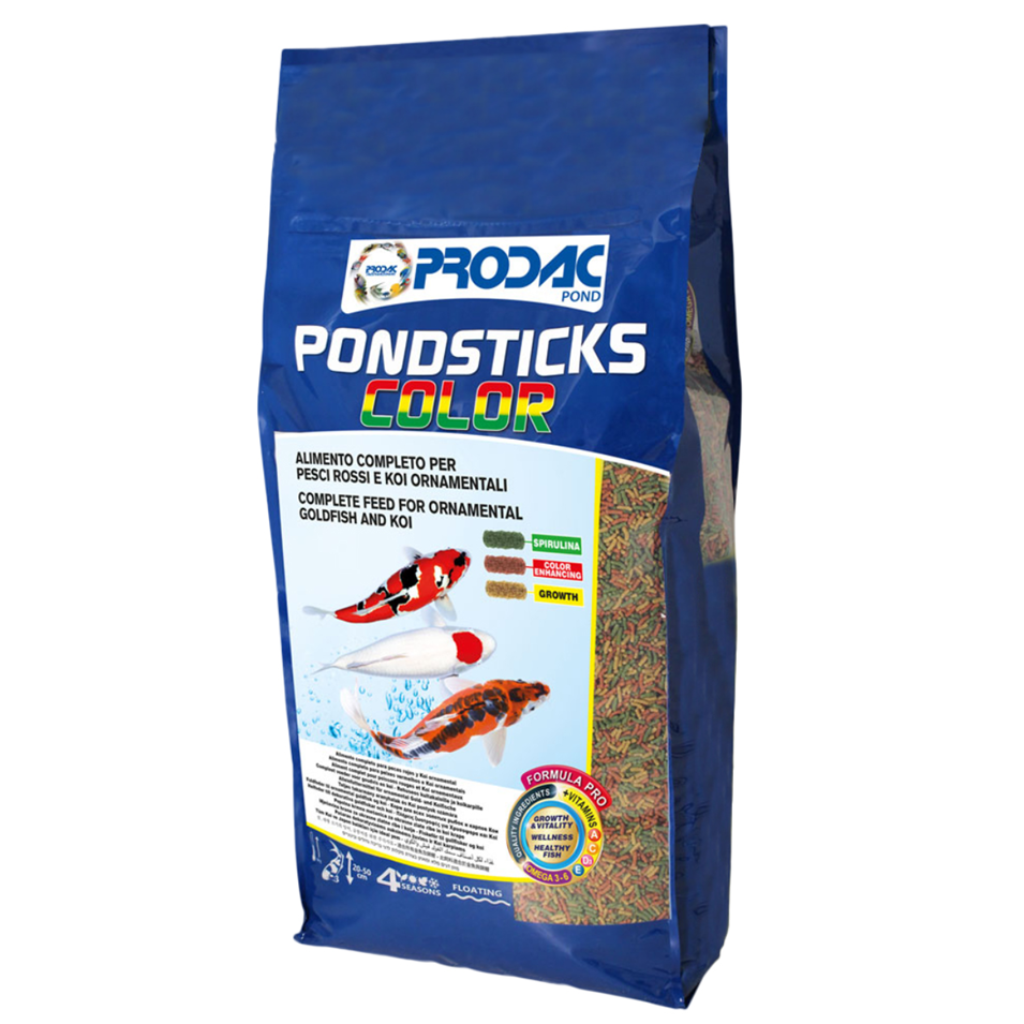 PRODAC RAÇÃO PONDSTICKS CARPA COLOR 1KG