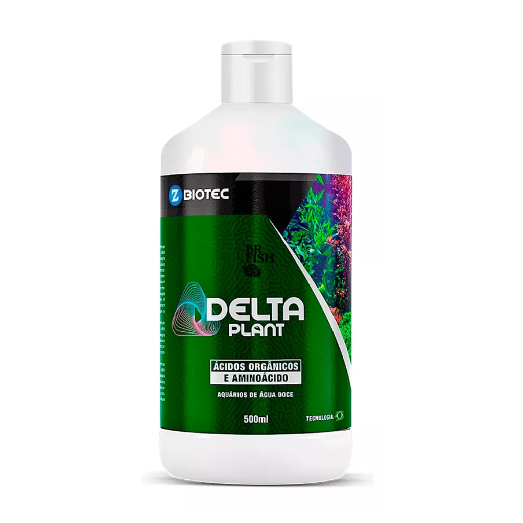 DELTA FISH PLANT ÁCIDOS E AMINOÁCIDOS ÁGUA DOCE 500ML