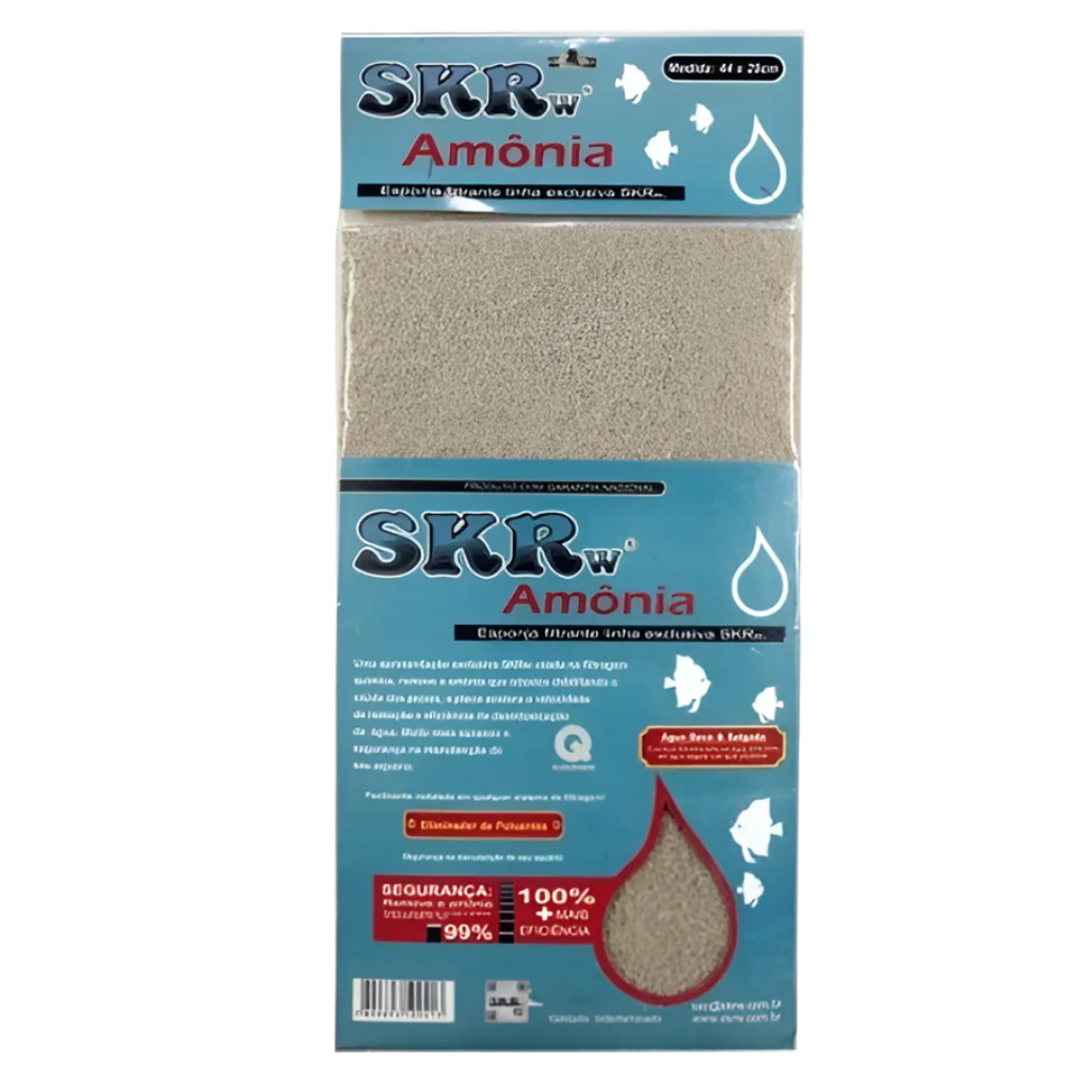 SKRW ESPONJA FILTRANTE NH3 AMÔNIA 44 X 25CM