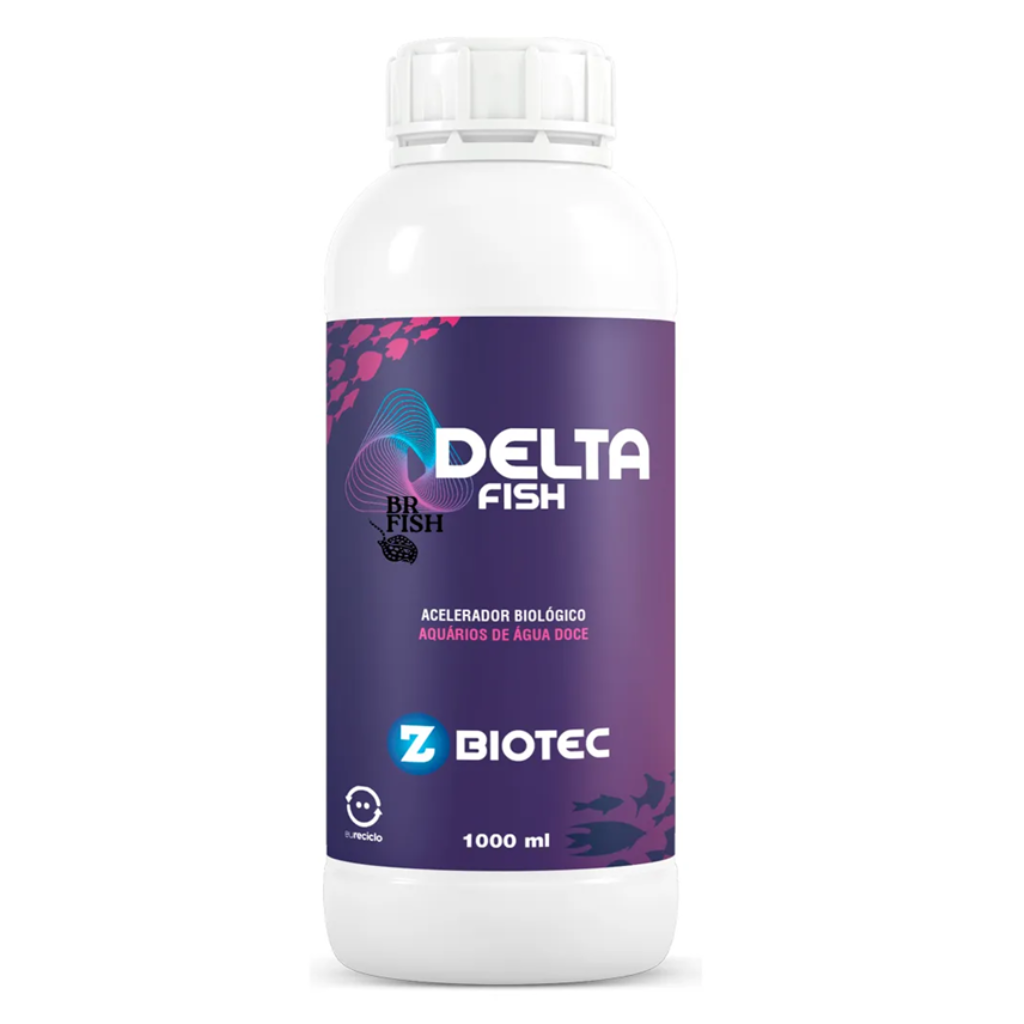 DELTA FISH ACELERADOR BIOLÓGICO ÁGUA DOCE 1000ML