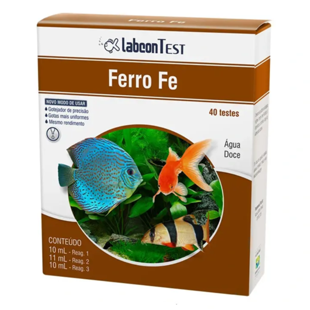 LABCON TESTE FERRO FE 48ML 40 TESTES