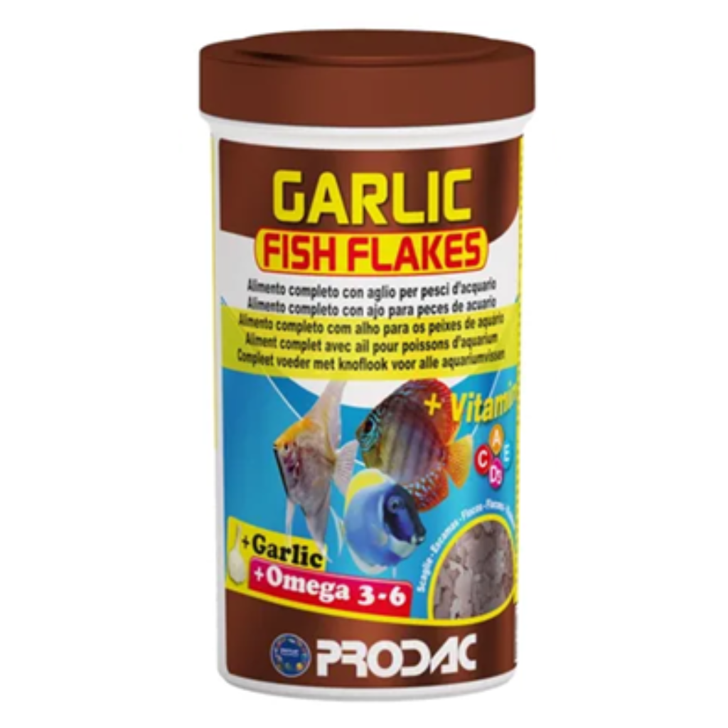 PRODAC RAÇÃO GARLIC FISH FLAKES 20G