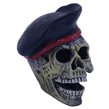 ACE PET ENFEITE C162 CAVEIRA GRANDE COM QUEPE
