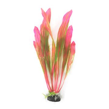 SOMA PLANTA PLASTICA ECONOMY 30CM ROSA E VERDE MOD.438