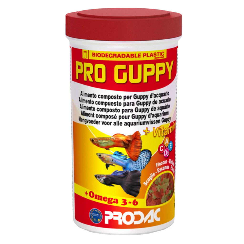 PRODAC RAÇÃO PRO GUPPY FLAKES 20G