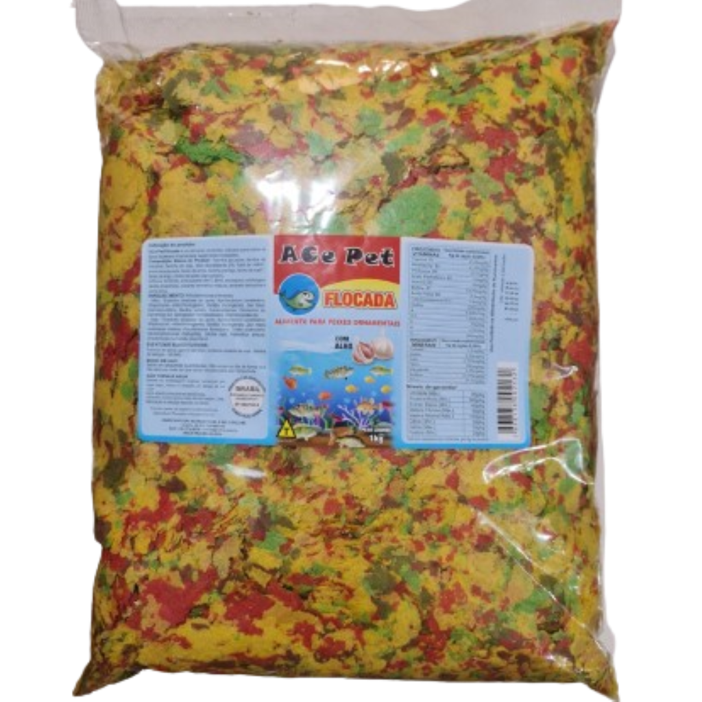 ACE PET RAÇÃO FLOCADA 1KG