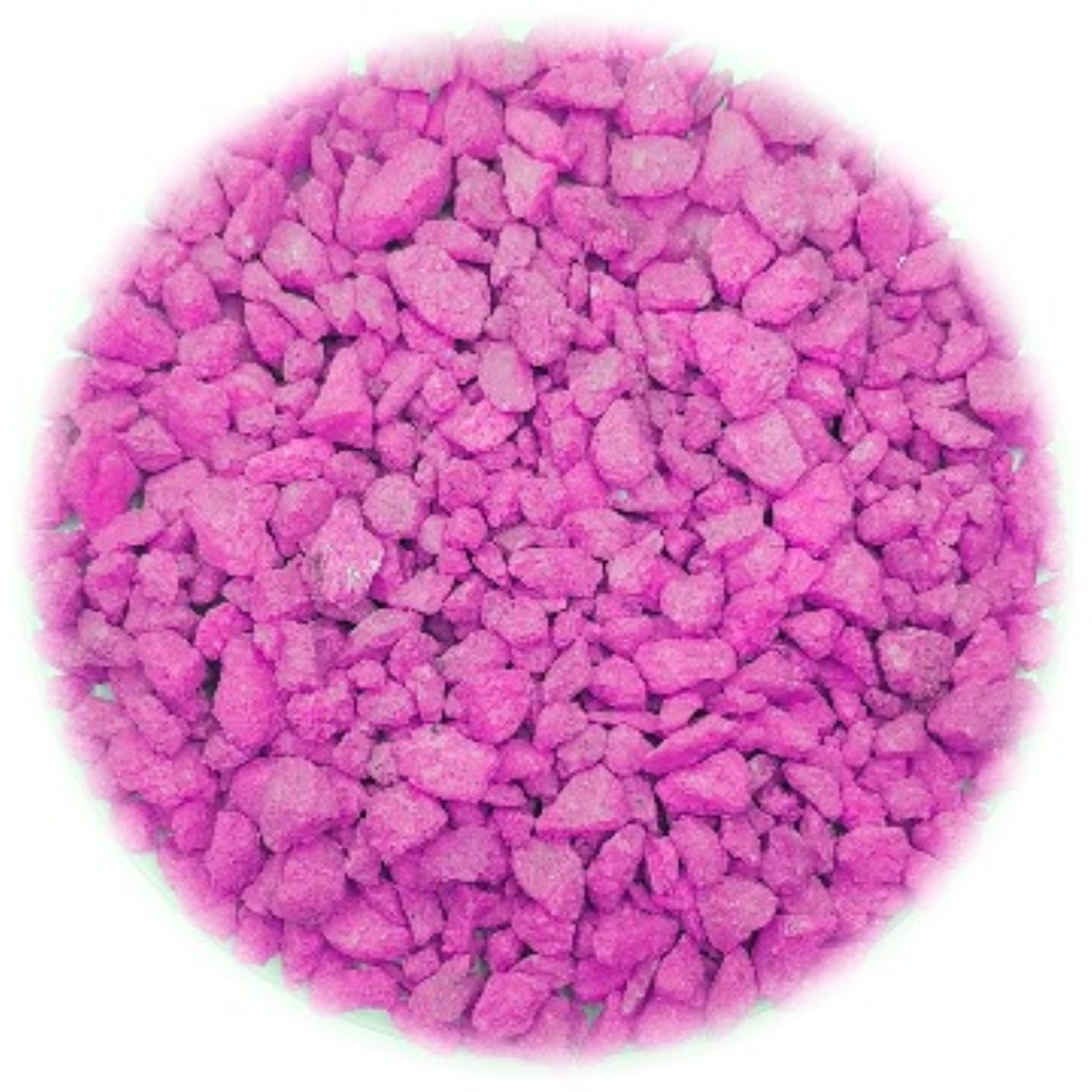 FORTTFISH CASCALHO QUARTZO COLOR ROSA 5MM 1KG RIO FREIO