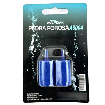 AQUATANK PEDRA POROSA AS004 20MM X 30MM C/2UND