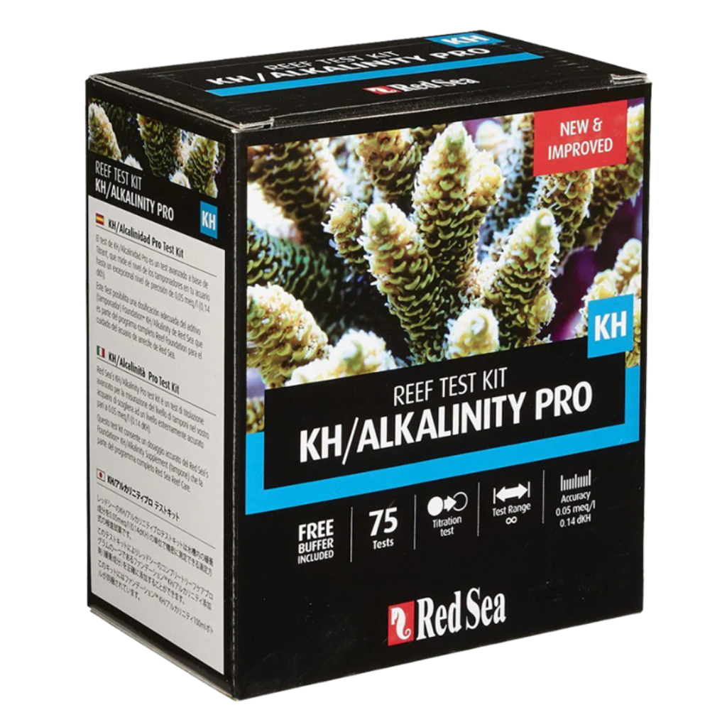 TESTE RED SEA REEF TEST KIT KH/ALKALINITY PRO (KH) - 75 TESTES