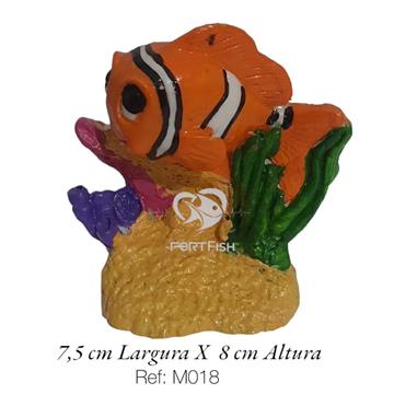 ACE PET ENFEITE M018 NEMO MEDIO C/ CORAL