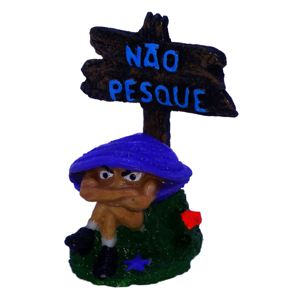 ACE PET ENFEITE J101 SIRI C/ PLACA NÃO PESQUE