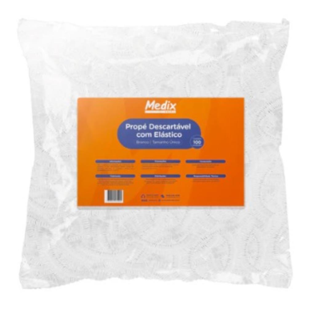 PROPÉ DESCARTÁVEL COM ELÁSTICO MEDIX