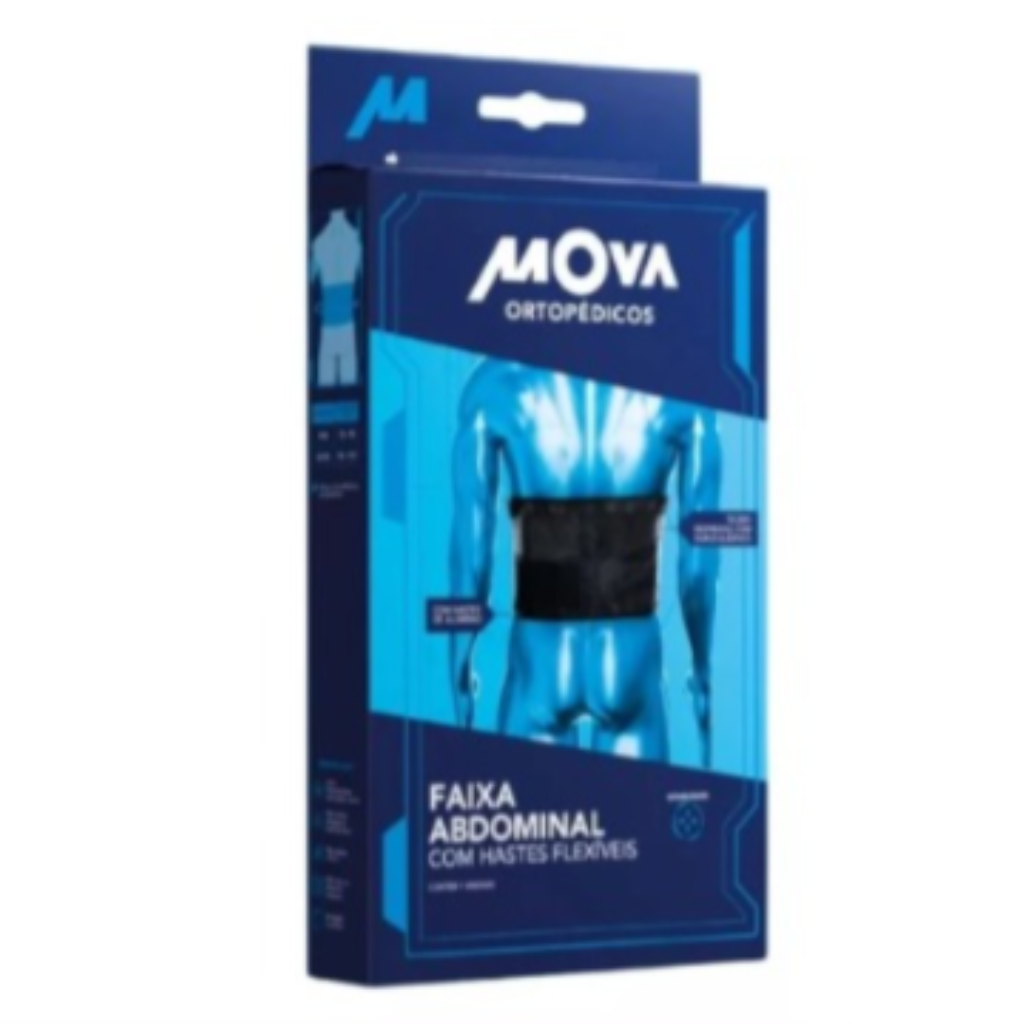 FAIXA ABDOMINAL TERMICA (25CM X 110CM) - NEO - MOVA - TAM U