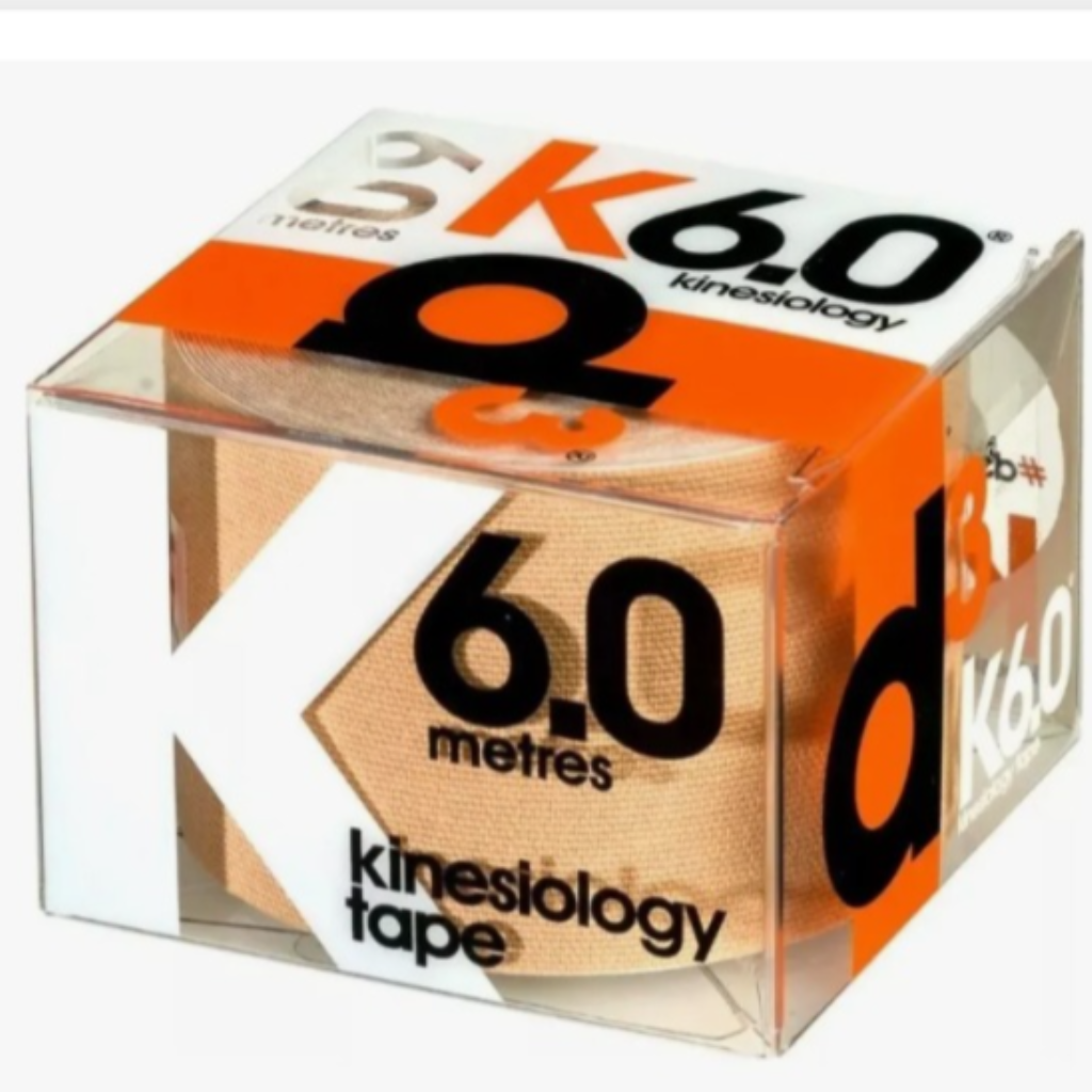 K6.0 Fita Kinesiologica - 5cm x 6M - Bege