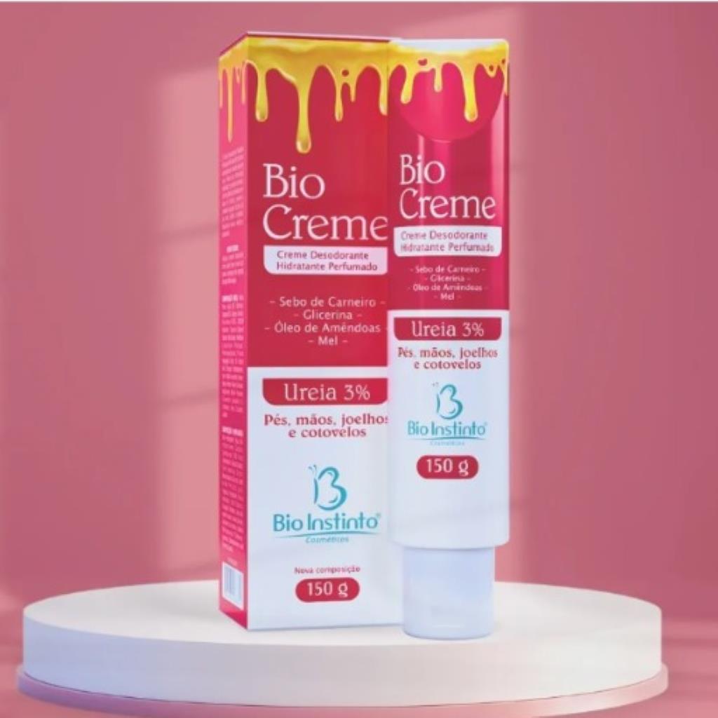 CREME DESODORANTE HIDRATANTE PERFUMADO BIO CREME/ UREIA 3%