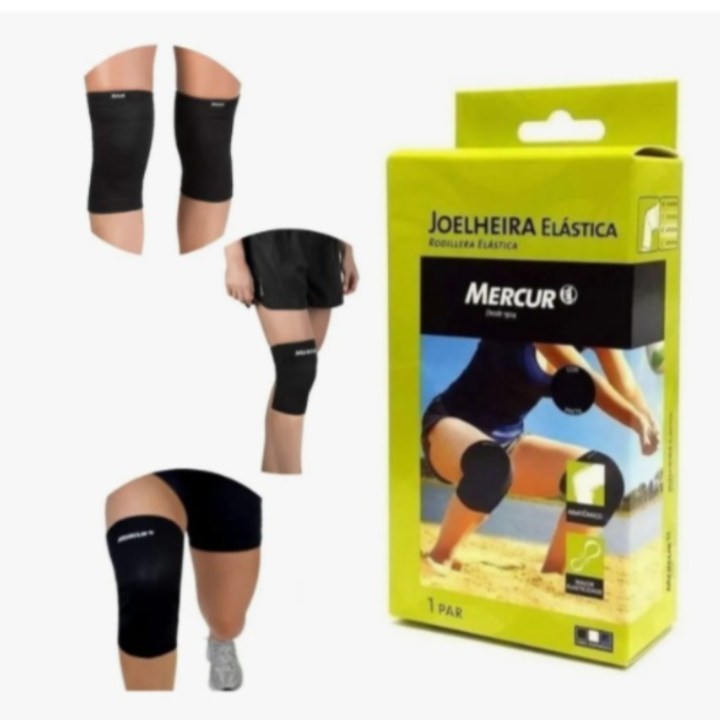 JOELHEIRA ELASTICA MERCUR PRETO M