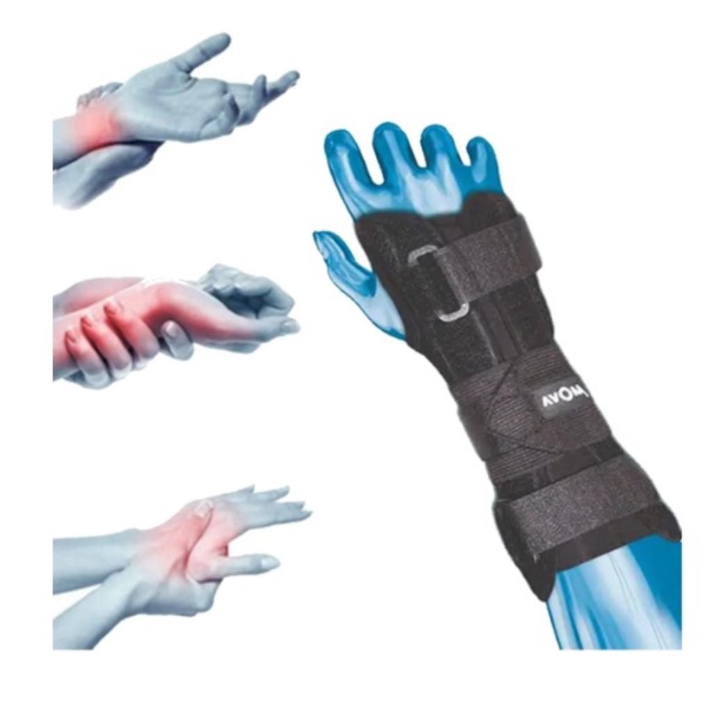 ORTESE PARA PUNHO COM TALA CURTA BILATERAL - ORTO - MOVA - TAM G