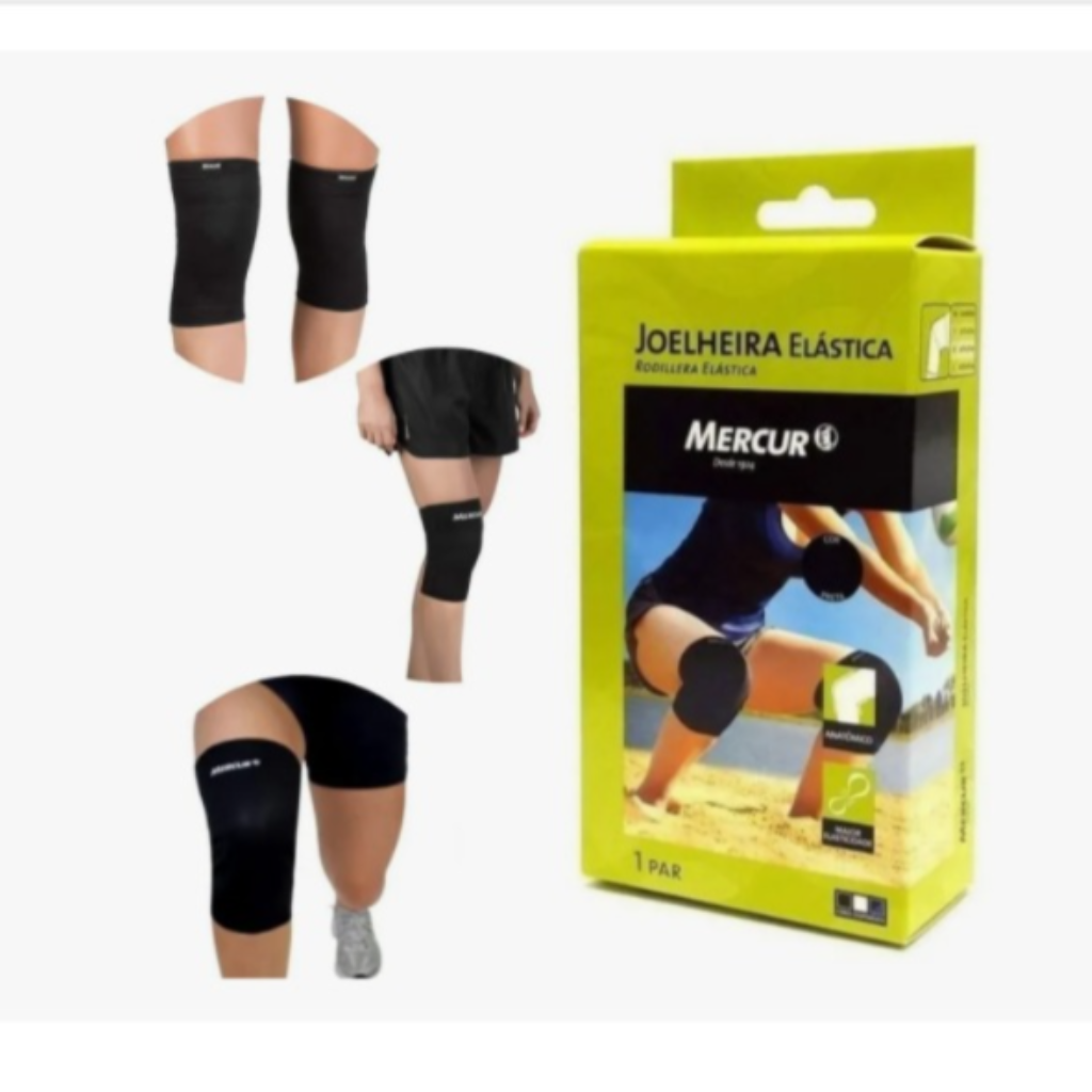 JOELHEIRA ELASTICA MERCUR PRETO P