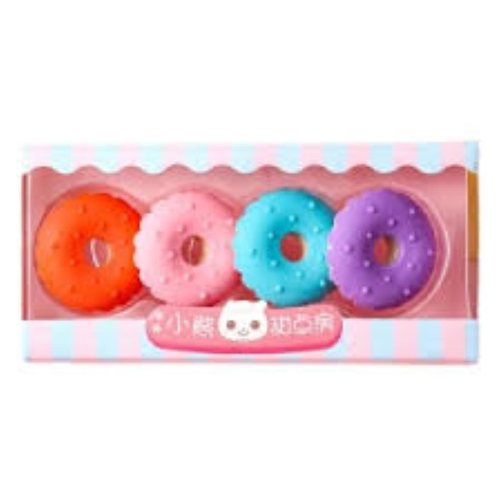 Kit Borracha Escolar 4 peças