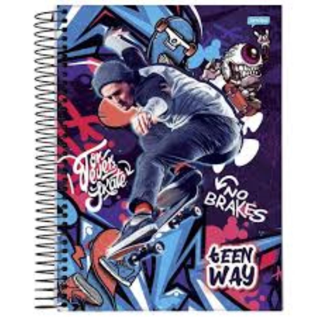 Caderno Teen Way Jandaia 96 f