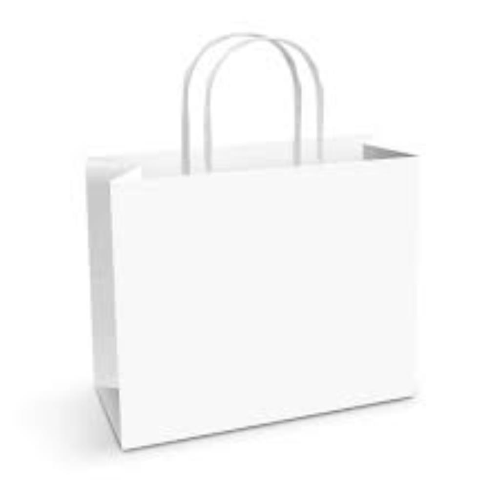 Sacola Branca Scrity