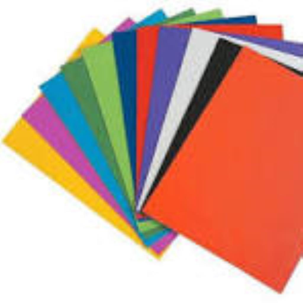 EVA Folha cores: Preto, Azul, Branco, Amarelo, Verde, Dourador Glitter, Vermelho Glitter