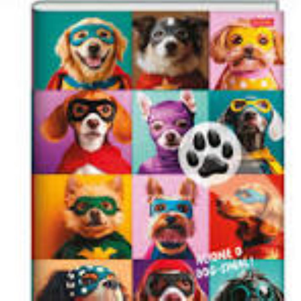Caderno Jandaia Pet 80 folhas 1 x 1