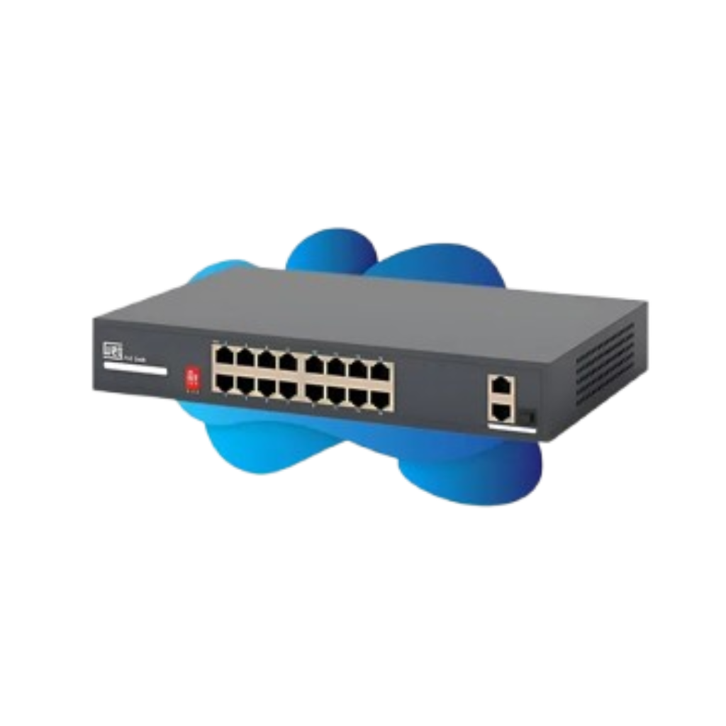 SWITCH FAST 16RJ45 POE+ 1SFP M16-P41 WEG