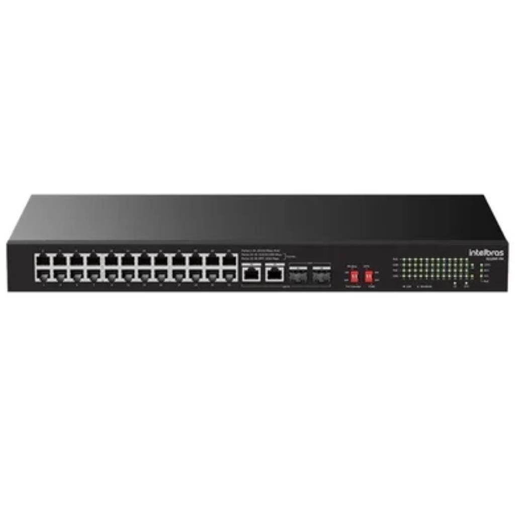 Switch Nao Gerenciavel Fast Ethernet Poe 24p S1126f-pa