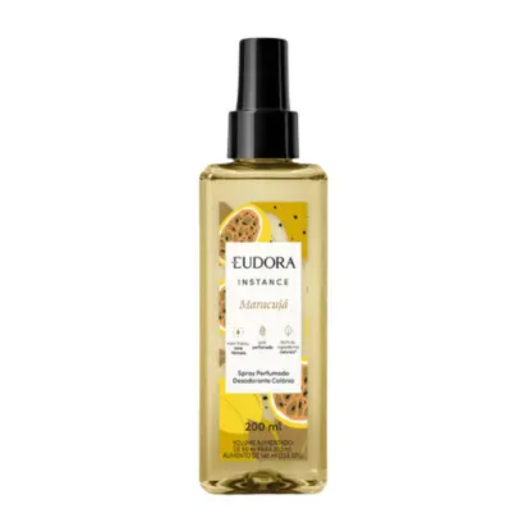 Spray Perfumado Desodorante Colônia Instance Maracujá 200ml