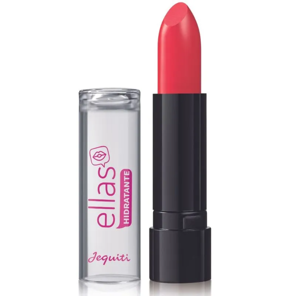 Batom Hidratante Ellas - Vermelho Desejo, 3 5 g