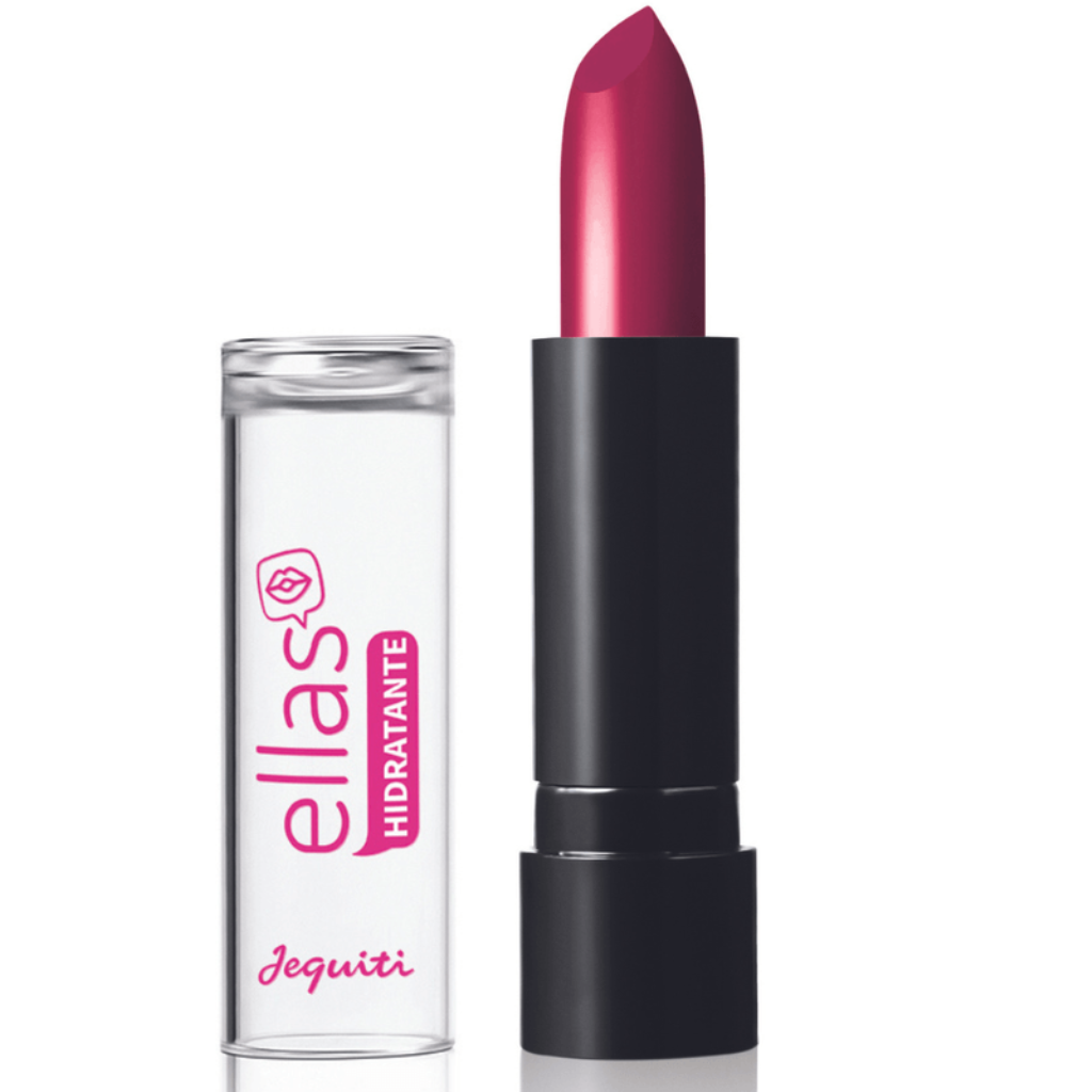 Batom Hidratante Ellas - Rosa Ousadia, 3,5 g