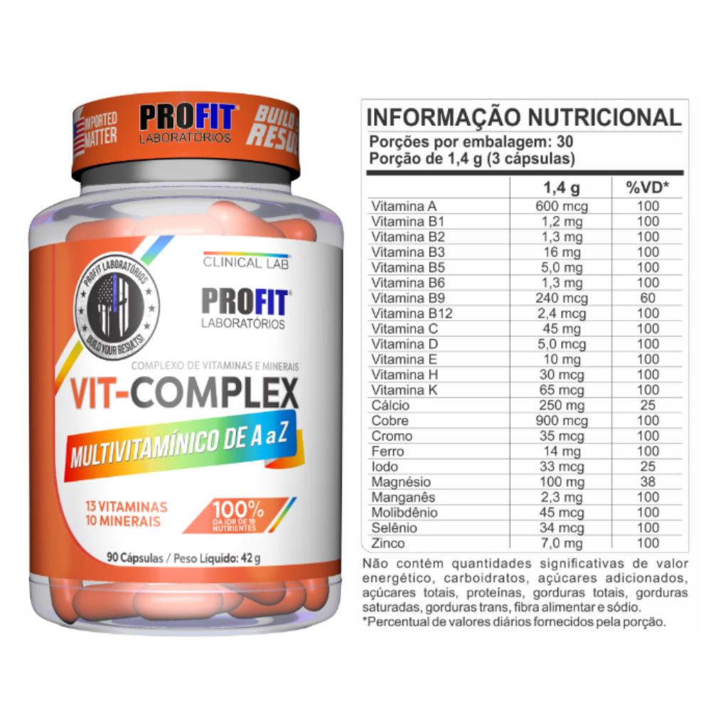 VIT COMPLEX 90 CAPSULAS PROFIT