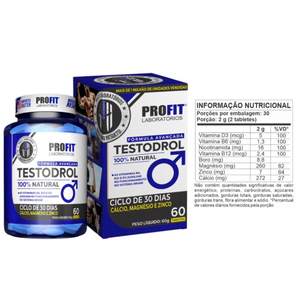 TESTODROL HG 60 TABLETES PROFIT