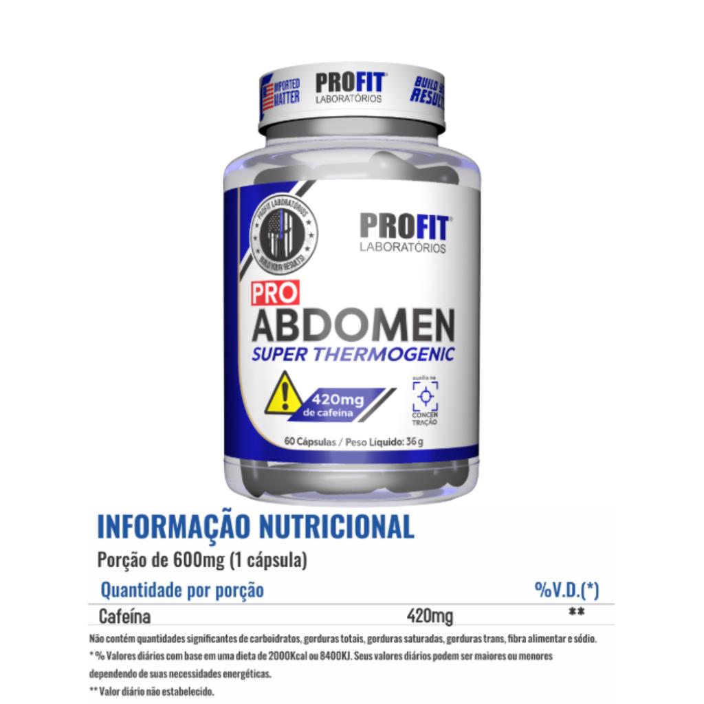 PRO ABDOMEN 420 MG 60 CAPS PROFIT