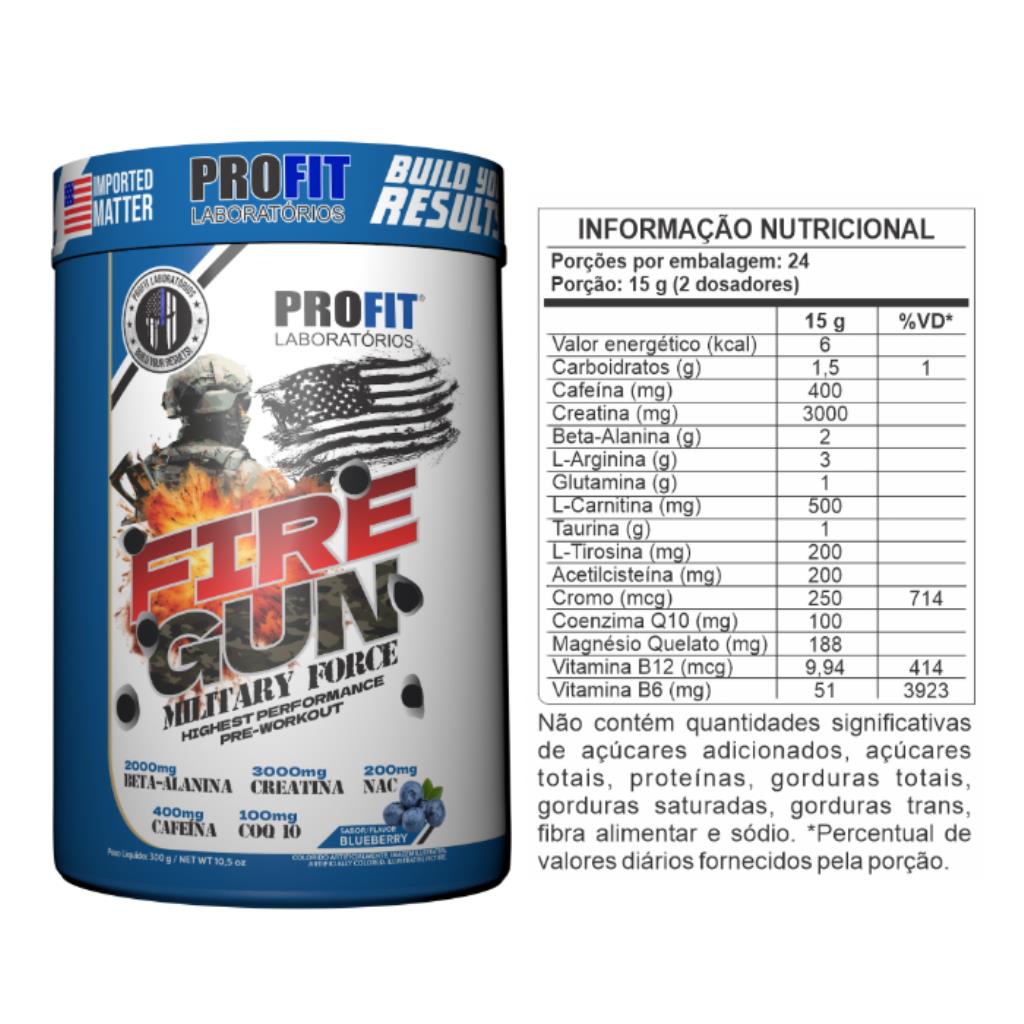 FIRE GUN 300G BLUEBERRY PROFIT