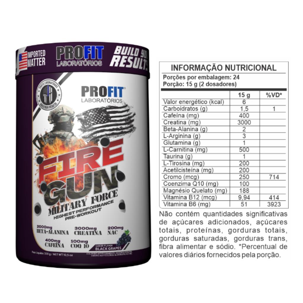 FIRE GUN BLACK GRAPE POTE 300G PROFIT