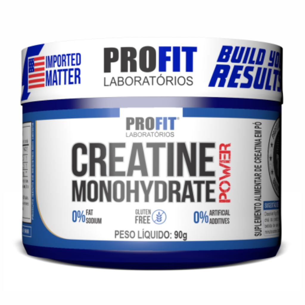 CREATINA MONOHIDRATADA POWER POTE 90G PROFIT