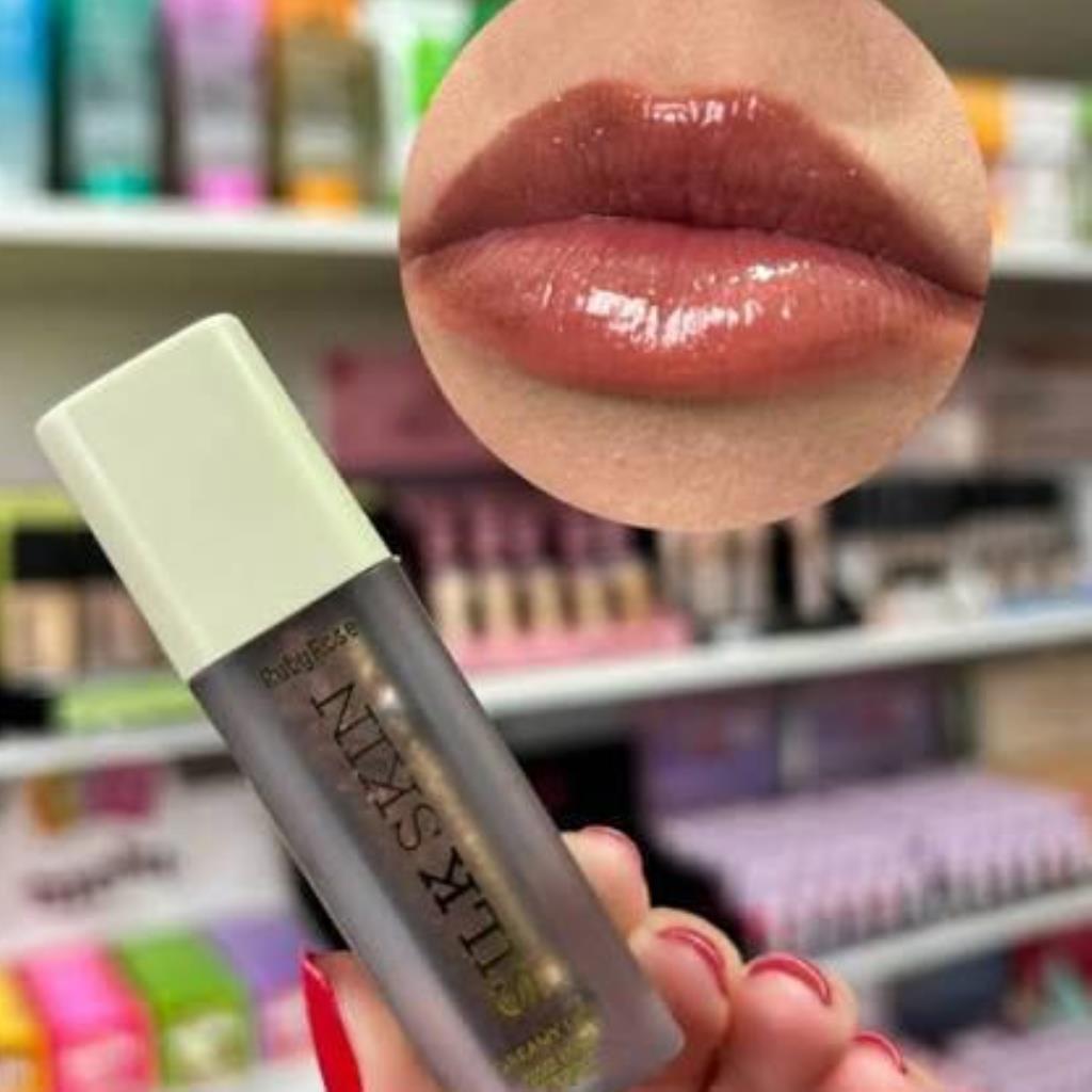 GLOSS LABIAL DREAM LIPS CINNAMON GLOW HBF72003 SILK SKIN RUBYROSE