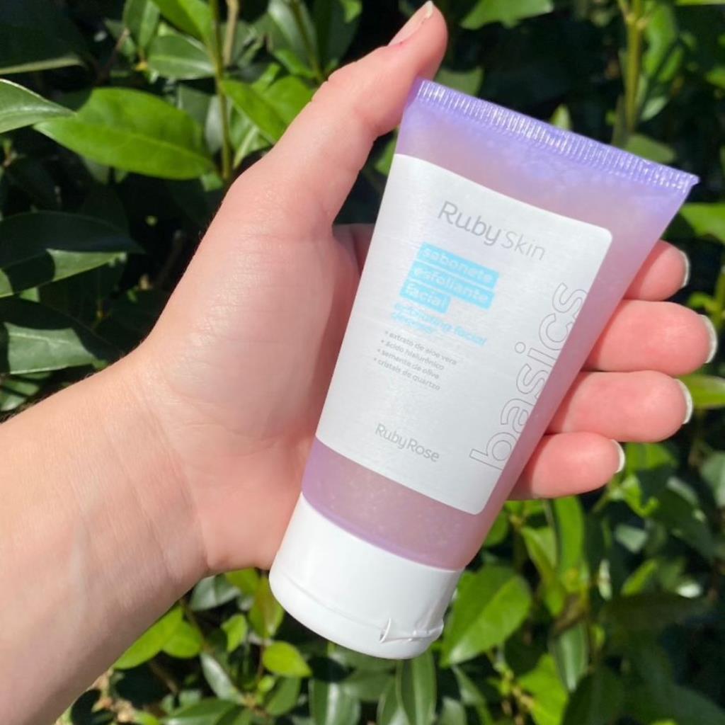 HBS3400 SABONETE ESFOLIANTE FACIAL RUBY SKIN RUBY ROSE