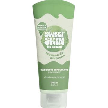 SABONETE ESFOLIANTE MOUSSE DE PISTACHE SWEET SKIN DAILUS