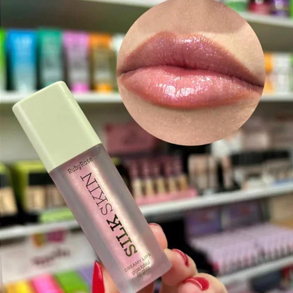 GLOSS LABIAL DREAM LIPS MISTY ROSE HBF72001 SILK SKIN RUBYROSE
