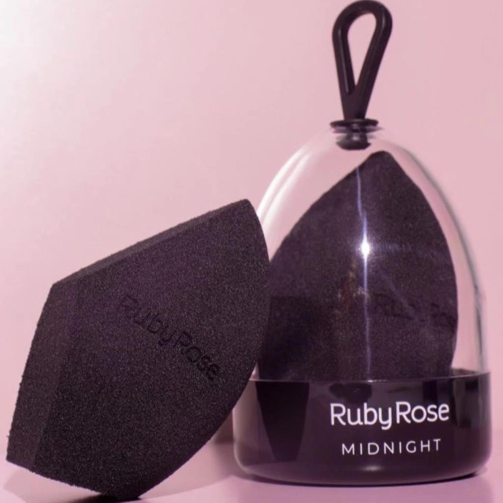 ESPONJA DE MAQUIAGEM MIDNIGTH HBS05 RUBYROSE