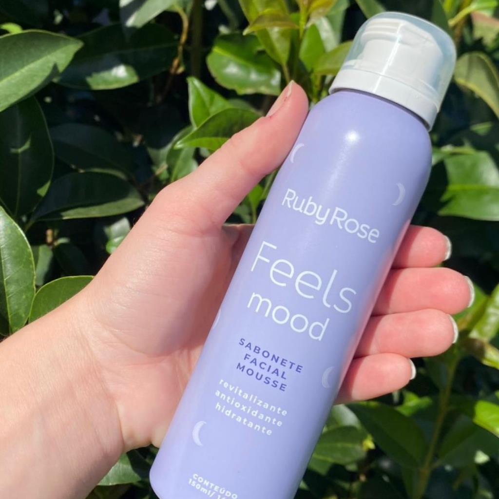 SABONETE FACIAL MOUSSE FEELS MOOD - HB322 - - RUBYROSE