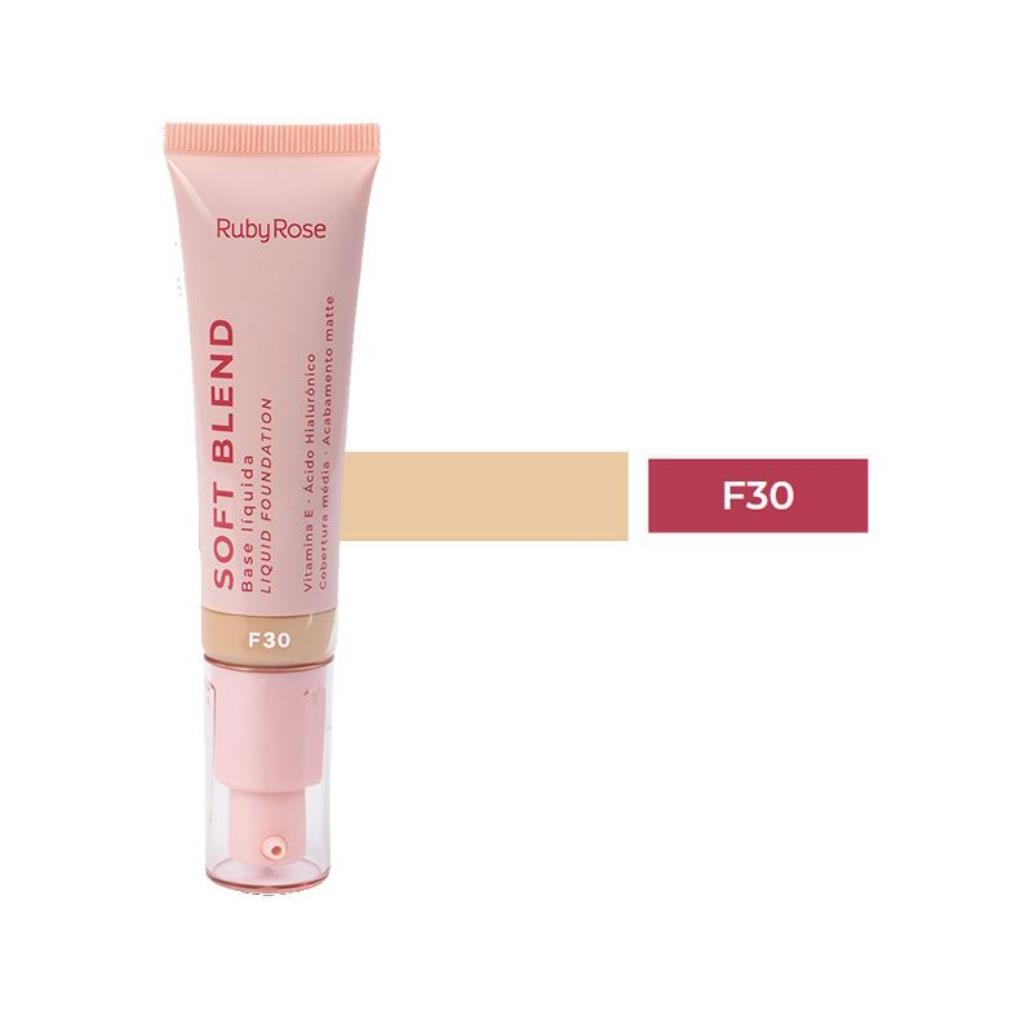 SOFT BLEND BASE LIQUIDA F30 HBM301-3 RUBYROSE