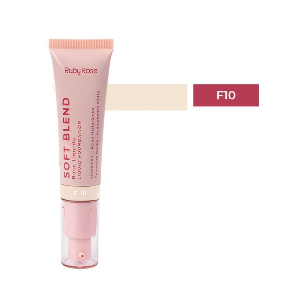 SOFT BLEND BASE LIQUIDA F10 HBM301-1 RUBYROSE