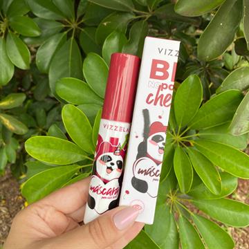 MASCARA PARA CILIOS VIZZELA - BIG NO PANDA CHERRY - BORDO